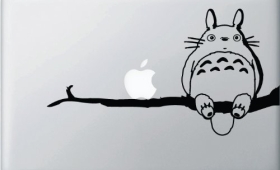 Totoro Decal for Macbook