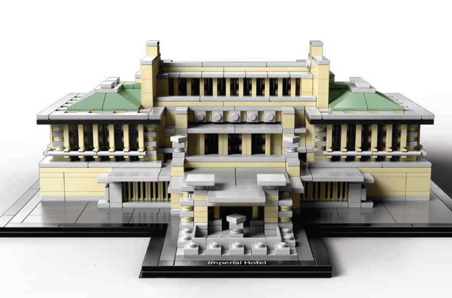 frank lloyd wright lego architecture goodegood