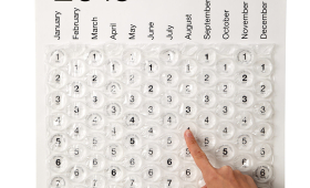 Bubble Calendar