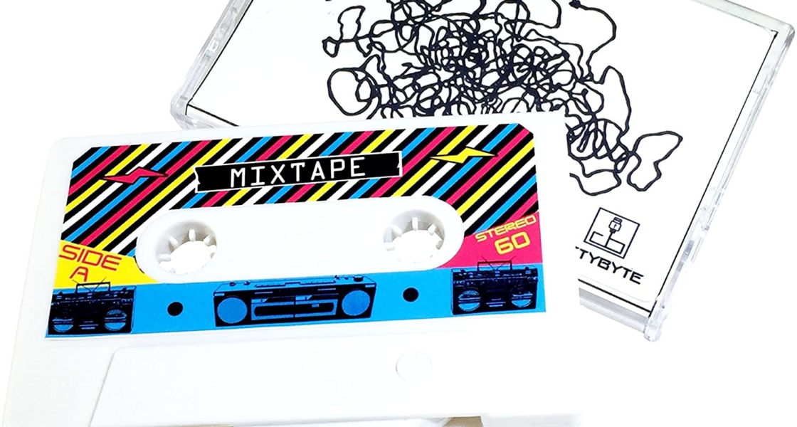 Retro Mixtape Design, Cassette Tape USB Flash Drive 8GB