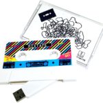 Retro Mixtape Design, Cassette Tape USB Flash Drive 8GB